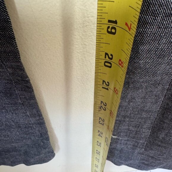 Kenneth Cole Vintage Y2K Embroidered Slit Flare Straight Leg Jean Pant Pocket 10 - Picture 15 of 16